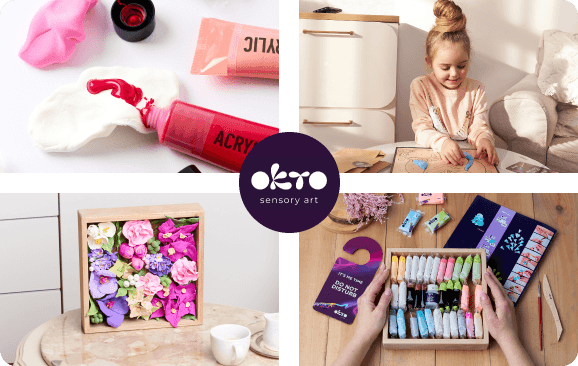 OKTO Sensory Art Kollektionen für deine Meisterwerke